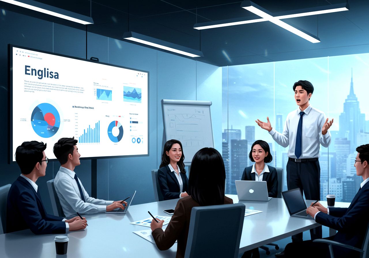 영어 발표 울렁증 극복! 비즈니스 영어 프레젠테이션 완벽 가이드