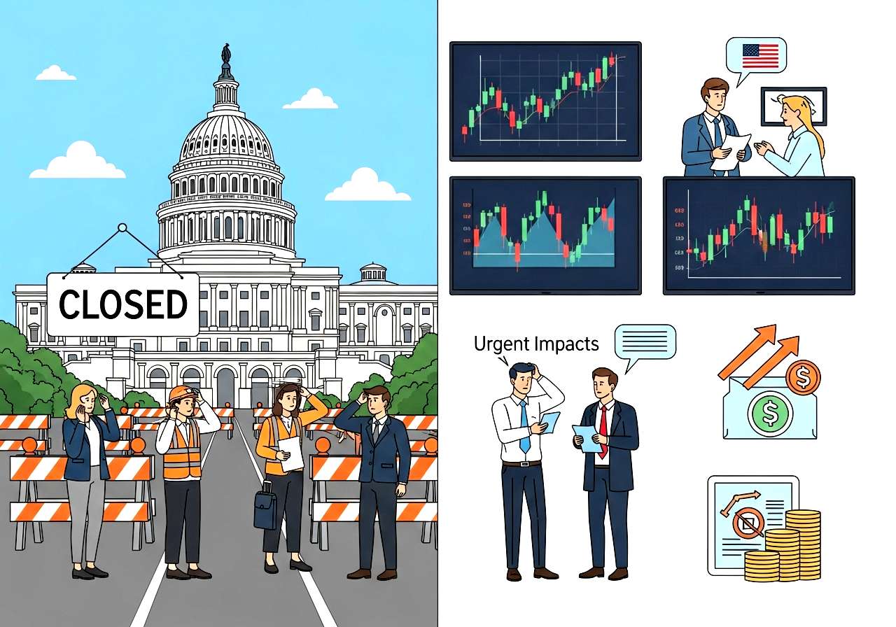 2025 미국 셧다운(Shutdown) 사태가 글로벌 경제에 미치는 영향